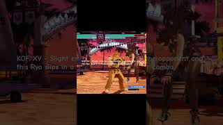 KOF XV - Slight error and this Ryo unleash a multiple super combo onto the opponent #shorts #kofxv