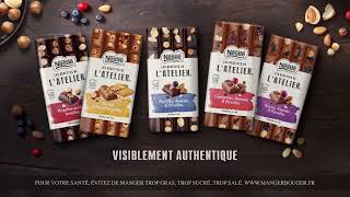 NESTLE Les Recettes de l'Atelier - Chocolat noir \u0026 myrtilles, amandes et noisettes MSC 6