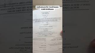 GA v Audrianna Williams(Indictment) #courtcase #breakingnews #trial #lawyer #crime #courtroomdrama