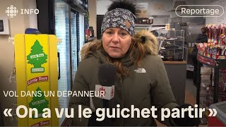 Un guichet dérobé en pleine nuit | D'abord l'info