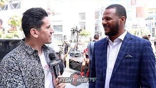 ANTHONY DIRRELL "DAVID BENAVIDEZ  HASNT SEEN NOBODY LIKE ME! IM GOING FOR THE KO & COMING TO FIGHT"