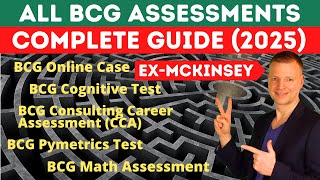 BCG Online Tests in 2025: CCA, Cognitive Test, Math Assessment \u0026 BCG Online Case