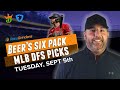 DRAFTKINGS & FANDUEL MLB PICKS TODAY (9/5/23) - DFS 6 PACK