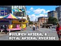 🇬🇧Woolwich Arsenal Walking Tour | Royal Arsenal Riverside | DLR Station | উলউইচ আর্সেনাল |