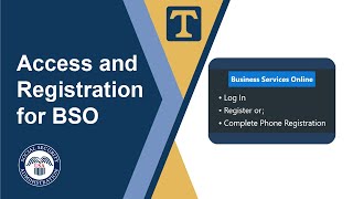 Access and Registration for BSO