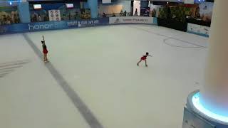 Vanessa Yau Carol 2017 Skate Malaysia Jump \u0026 Spins 1st Place