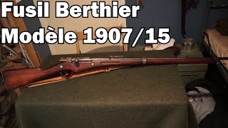 Fusil Berthier Modèle 1907/15 – Le « Successeur » du Lebel