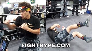 BLAIR COBBS 0 TO 100 PACQUIAO SPEED COMBO "STUNNER"; SHOWS OFF "UNPREDICTABLE SH*T" SKILLS