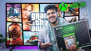 Installing GTA 5 IN XBOX SERIES X - Better Than PS5 😍