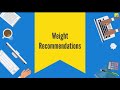 Get to know all about LBHW Weight Recommendations | Sell on Flipkart