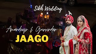 Sikh(Punjabi) Wedding Cermeony Jaago Aman & Gurvinder Wedding Day
