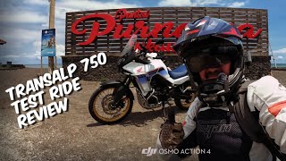 Honda Transalp 750 test ride review