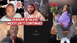 💥#shamar and #alvo Messy Drama Continues🫠Messy Sh!t 🥴