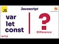 Difference between Var, Let and Const in JavaScript