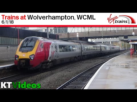 Trains at Wolverhampton, WCML - 6/1/18 Trains at Wolverhampton, WCML - 6/1/18