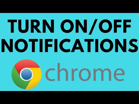 How To Disable Notifications On Google Chrome – Turn Off Notifications