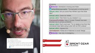 Office Hours: Ask Me Anything About Microsoft Databases
