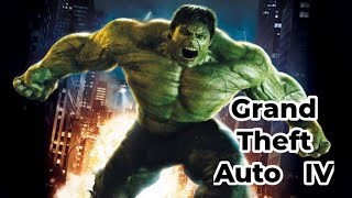 #D2TGAMER'S #GTA 4 | The Incredible Hulk in GTA 4 | Hulk in GTA 4 | GTA IV Gameplay Video | HULK MOD