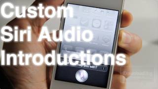 How to Create Custom Siri Audio Intros