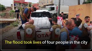 BCF delivers food and non-food assistance to flood-affected families in Duhok.