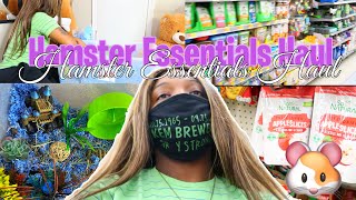 Shopping for my NEW HAMSTER!! | Hamster Essentials Haul | VLOGTOBER DAY 20 🎃🧡