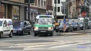 6x HGrKW + leBefKW + BeDoKW Polizei Mainz Demonstration Frankfurt a.M.