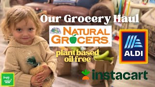 OUR WEEKLY PLANT BASED GROCERY HAUL! (oil free/vegan family)