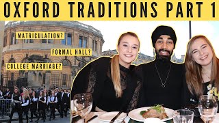 Oxford Students Get Married In Freshers Week? // REAL, WEIRD OXFORD UNIVERSITY TRADITIONS #1