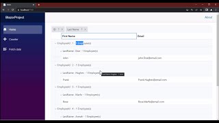 ASP.NET Core Blazor DataGrid Component - 10 - Blazor DataGrid Grouping in ASP.NET Core.