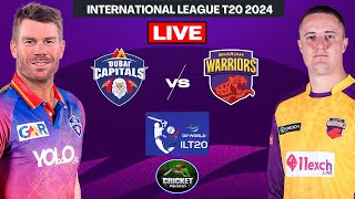 🔴 Match -5: International League T20🏆 | Dubai Capitals vs Sharjah Warriors | ILT20 Live | ILT20 Live