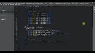 Mathematics website project in PHP with Source code. CS619