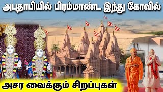 அபுதாபியில் பிரம்மாண்ட இந்து கோவில் - அசர வைக்கும் சிறப்புகள் | Dubai Hindu Temple