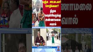 பஞ்சு சாட்டையா? சோதிக்கவா? - திமுக கவுன்சிலருக்கு அண்ணாமலை சவால்