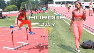 HURDLE LIKE A PRO! | My indoor hurdle workout | hurdling tips