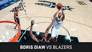 Boris Diaw Highlights: 12 points vs Blazers (16.11.2015)