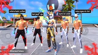 PRANK TRAINING NYOBAIN SET CANTIK NYAMAR JADI BUNDLE RAMPAGE🤡GODAIN SELEB SONGONG, AUTO KASIH 36JT🔥