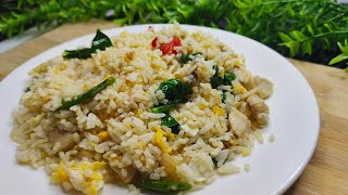 NASI GORENG IKAN MASIN MUDAH