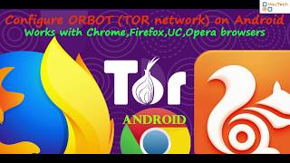 Setup ORBOT ( TOR network) on android | Browse anonymously | Multiple IP address | New IP instantly