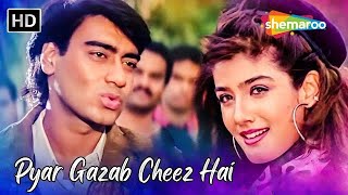Pyar Gazab Ki Cheez Hai|Ek Hi Raasta|Ajay Devgan Ravina Tandan Song||