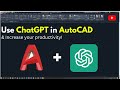 Double Your Autocad Productivity, Use Chatgpt | Autocad Tutorial