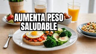 ¿Cómo Subir de Peso de Forma SALUDABLE en 30 Días?