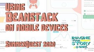 SummerQuest: Using the Beanstack App