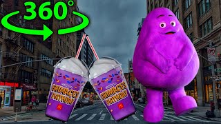 Grimace Shake Finding Challenge But It's 360 degree video