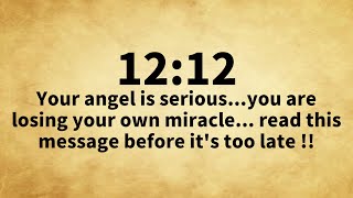 ✨12:12🌈Your Angel Is Serious About You…Read This Message Before It’s Too Late🦋