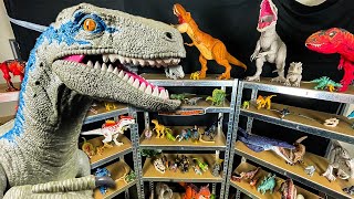 ULTIMATE Jurassic World Dinosaur Collection! NEW T Rex, I Rex, Spinosaurus, Raptor Dinosaurs