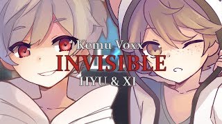 【Hyu \u0026 Xi11】 Invisible 【歌ってみた】 (Japanese)