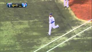 2012/10/03 Plouffe's diving stop
