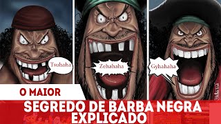 O CORPO E A ESCURIDÃO DE BARBA NEGRA EXPLICADOS COMO ELE TEM DUAS AKUMA NO MI?ONE PIECE TEORIA