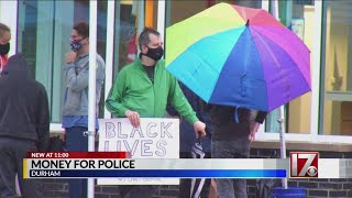 Durham leaders OK budget amid cries to cut police funding