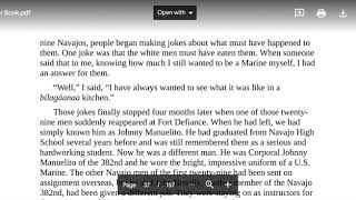 Ch. 8 Code Talker